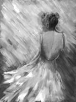 Dancing BW Queen 1 Fine Art Print