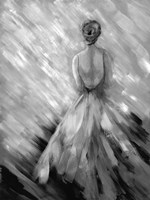 Dancing BW Queen 3 Fine Art Print