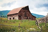 Brown Barn Fine Art Print