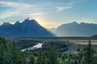 Snake River Overlook Color Fine Art Print