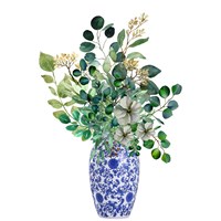 Paisley Leaves Fine Art Print