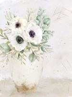 Vase of White Fine Art Print