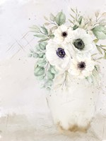 Vase of White 2 Fine Art Print