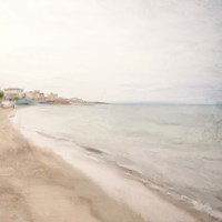 Village On The Coast Fine Art Print