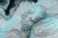 Blue Crevice Fine Art Print