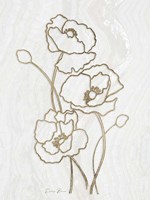 Golden Peony 3 Fine Art Print