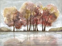 Lakeside Forest Fine Art Print