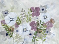 Floral Gossip 1 Fine Art Print