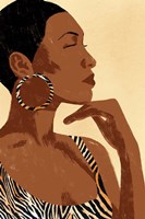 Fierce Tiger 1 Fine Art Print