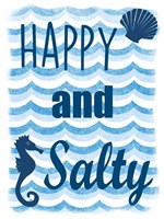 Happy And Salty Fine Art Print