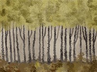 Golden Forest 1 Framed Print