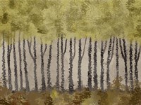 Golden Forest 1 Fine Art Print