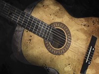 Acoustic Guitar Fine Art Print