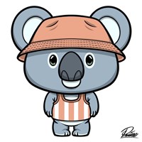 Kayden Koala Fine Art Print