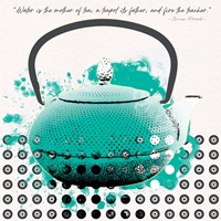 Teal Tea 2 Fine Art Print