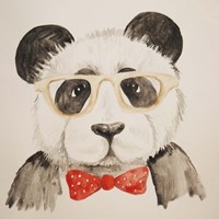 Smart Panda Fine Art Print