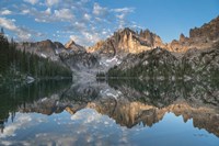 Baron Lake Monte Verita Peak Sawtooth Mountains II Fine Art Print