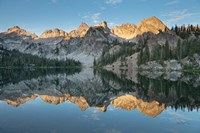 Alice Lake Sawtooh Mountains Idaho Fine Art Print