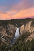 Lower Falls of the Yellowstone River II Fine Art Print