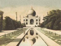 Taj Mahal Postcard I Fine Art Print