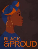 Black and Proud Woman Fine Art Print