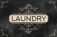 Laundry Open 24 Fine Art Print