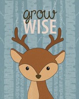 Grow Wise Framed Print
