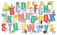 ABCs Animals Fine Art Print