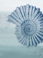 Seaside Card 2 V2 Framed Print