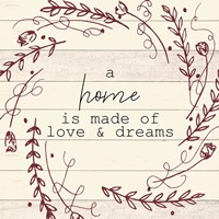 A House is Made 2 Fine Art Print