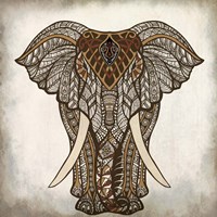 Mandala Elephant Fine Art Print