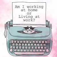 Living at Work Fine Art Print