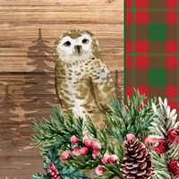 Woodland Christmas Square 2 Framed Print