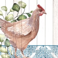 Poultry Farm 1 Framed Print