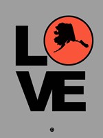 Love Alaska Fine Art Print