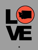 Love Washington Fine Art Print
