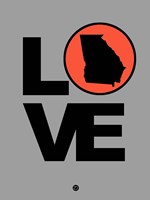 Love Georgia Fine Art Print