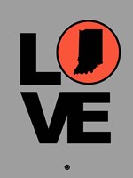Love Indiana Fine Art Print