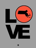 Love Massachusetts Fine Art Print