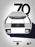 1970 Mercedes-Benz C111 Fine Art Print