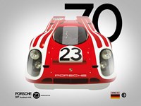 1970 Porsche 917 Kurzheck 4.5L Fine Art Print