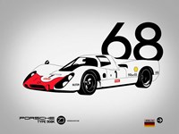 1968 Porsche 908 Fine Art Print