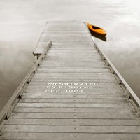 No Swimming Fine Art Print