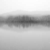 Snowfalls; Clinch River Fine Art Print