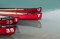 Canoes on the Lake Fine Art Print