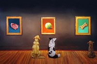 Dog Museum Fine Art Print