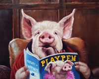 Male Chauvinist Pig Fine Art Print