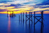 Lake Pontchartrain Light Show Fine Art Print