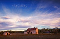 Winter at the Bluebonnet House Fine Art Print