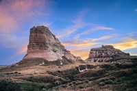 Courthouse Rock Sunset Fine Art Print